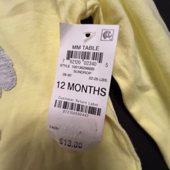 FIRST IMPRESSIONS UNISEX SUN DROP SET 12 MONTHS - Picture 6 of 7